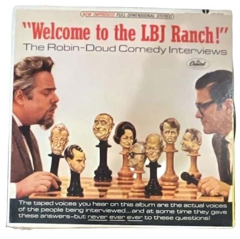 Welcome to the LBJ Ranch! The Robin-Doud Comedy Interviews 1965 Vinyl LP